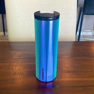 Starbucks Summer 2020 Blue Green Ombre Insulated Stainless Steel Tumbler